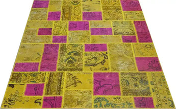 Patchwork Geel 3162 Default Title