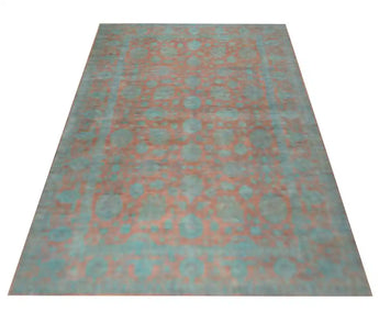 Handwoven Heriz oriental rug, Ariana 347x250 cm, showcasing intricate patterns and rich colors in a traditional Kleden style.