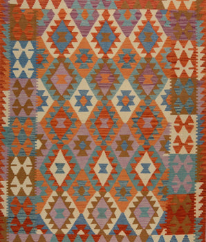 Handgeweven oosters Kelim Chobi 238x168 cm
