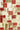 Heriz handwoven modern patchwork rug, 190x138 cm, featuring colorful geometric patterns on a textile Kleden.