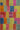 Heriz hand-knotted modern patchwork rug, 299x208 cm, featuring intricate designs in vibrant colors, ideal for stylish living rooms.