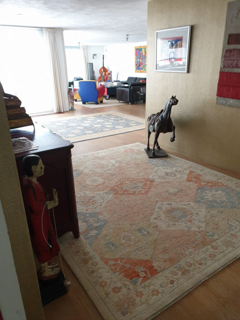 Oosters tapijt in een Nederlands interieur
