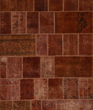 Handgeknoopt modern Patchwork 240x170 cm