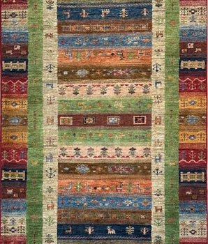 Kazakh Gabbeh Multi 5804