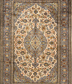 Handgeknoopt oosters Kashan 308x204 cm
