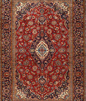 Handgeknoopt oosters Kashan 290x194 cm