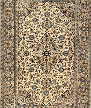 Handgeknoopt oosters Kashan 295x193 cm