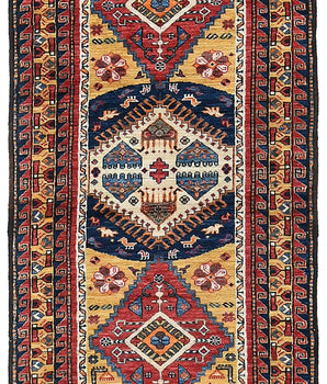 Handgeknoopt oosters Shirwan 296x85 cm