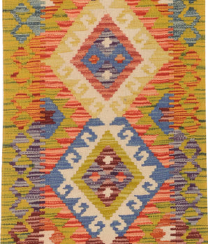 Handgeweven oosters Kelim Chobi 151x52 cm