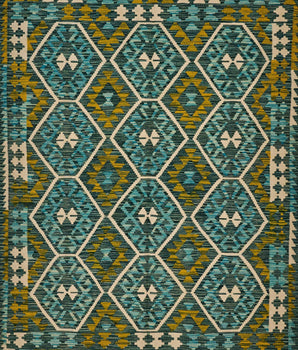 Handgeweven oosters Kelim Chobi 199x149 cm