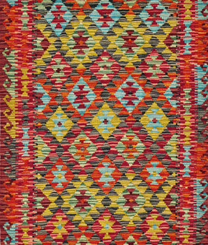 Handgeweven oosters Kelim Chobi 127x89 cm