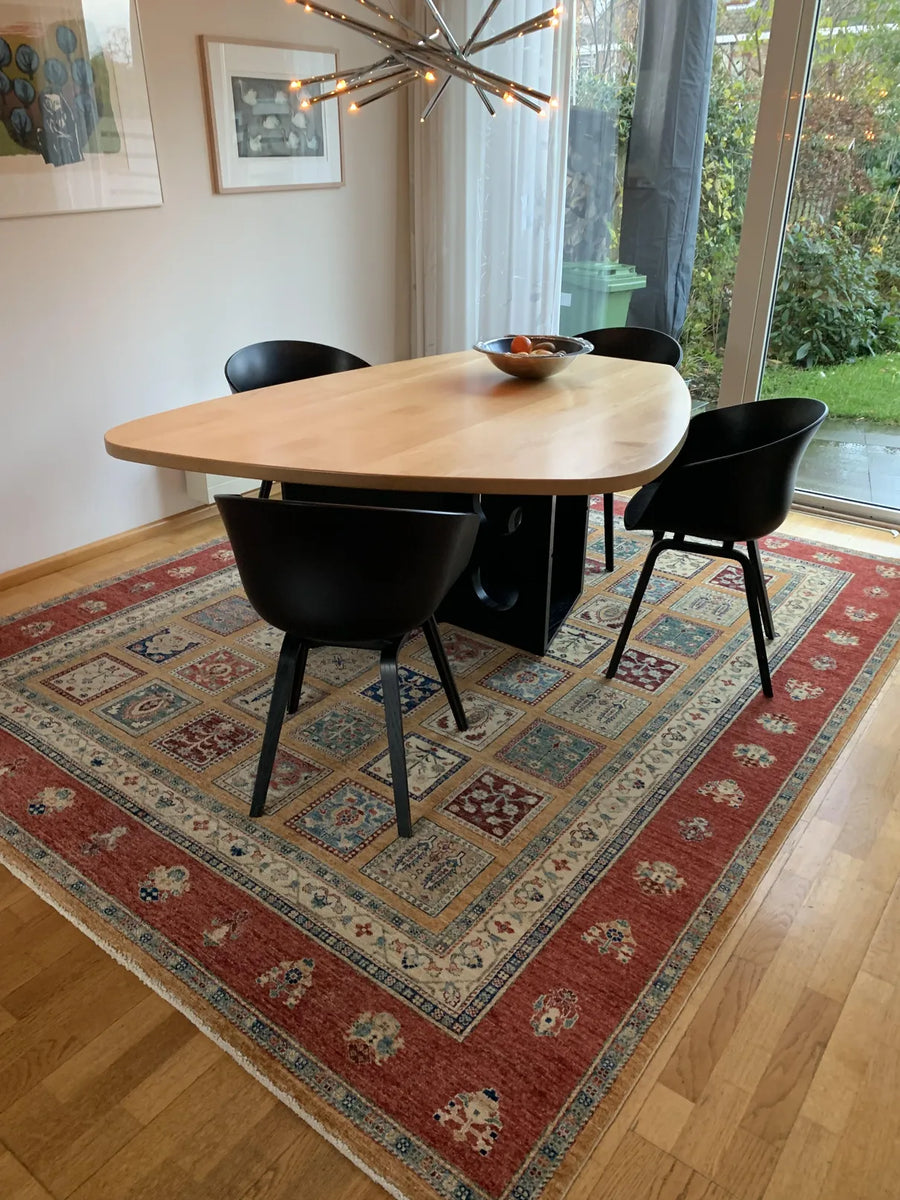 Oosters tapijt in een Nederlands interieur